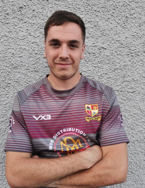 Rhydian Howells - two tries for Crymych Rhydian Howells - two tries for Crymych